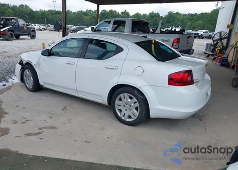 2014 Dodge Avenger Se from USA, damaged, VIN 1C3CDZAB3EN200228